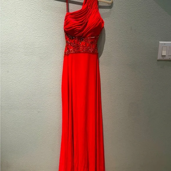 gold and coral prom dress Cabana Life - Coast Cabana Shift Dress - Gold main image 0